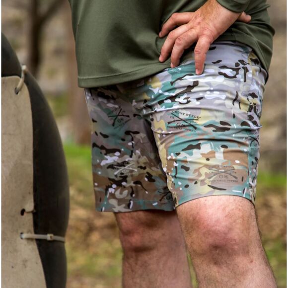 Grunt Style Grunt Swim Trunks Shorts Men's Size Large Multicam Camo - Picture 1 of 9